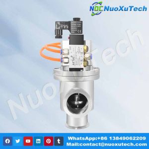 GDQ pneumatic high vacuum angle valves