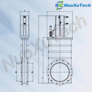 CCQPic1 CCQPic1 Válvula de compuerta de ultra alto vacío CCQ