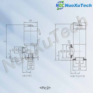 GDC J2 GDC Sırt Çantası Elektromanyetik Yüksek Vakumlu Kapaklı Vana