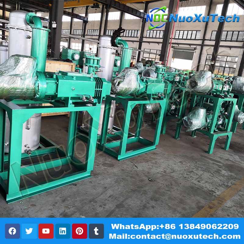LGBrongmei Application of Screw Vacuum Pump in Solvent Recovery